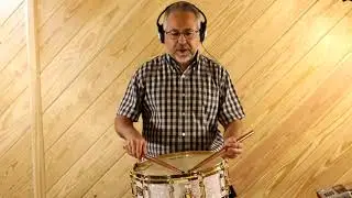 Solo #5 from Advanced Snare Drum Studies by Mitchell Peters