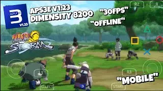 APS3E v1.23 NARUTO ULTIMATE NINJA STORM DIMENSITY 8200 GAMEPLAY