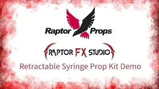 Retractable syringe prop kit demo