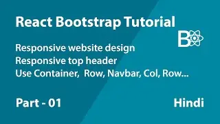 React bootstrap tutorial