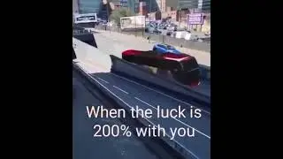 When the luck is 200% with you!