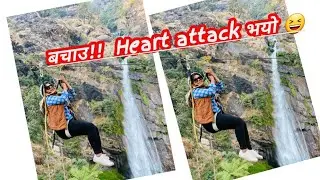 Life Time Experience 😯😥  ||Zipline || Santoshi Tamusyo || Lamjung || Syange||