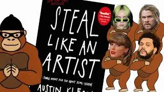 Monkey Explains How to Overcome Creative Block (Austin Kleon's Book)