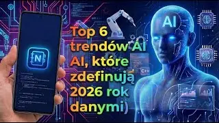 Top 6 trendów AI, które zdefiniują 2026 (poparte danymi)