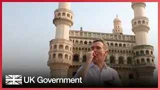 British High Commissioner Alex Ellis visit to Hyderabad 2021
