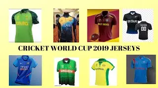 Cricket world cup 2019 team jersey