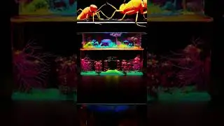 Neon Antopia - The Vivid Micro World #ants #visual #zoom #zoomvideo