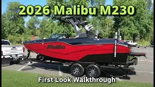 🔥 2026 Malibu M230 Walkthrough | First look with Brad Hannah