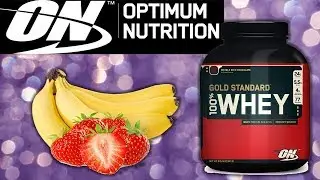 Обзор на протеин OPTIMUM NUTRITION Whey protein Gold standard 5 lb Strawberry Banana