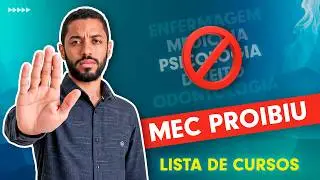 MEC PROÍBE! Lista Completa de Cursos que Não Podem ser 100% EAD em 2026