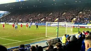 Will Keane penalty Wednesday v Cardiff City 2015