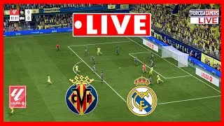 🔴 Villarreal vs Real Madrid LIVE 🔴 LaLiga 2025/2026 ⚽ Match Today Simulation