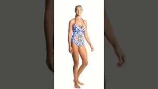 Nanette Lepore Flower Bomb Scarf Honey Tankini Top | SwimOutlet.com