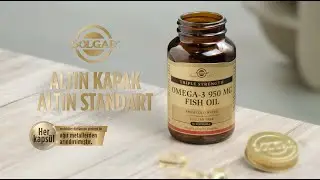 Kalp*, Beyin* ve G&ouml;z* Sağlığınız i&ccedil;in Solgar Omega-3 950 mg Fish Oil