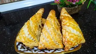 Вкусно, Просто и Быстро, Оригинально. Самса с зеленью. Easy sambasa recipe