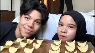Coba Viral Tiktok Chips challenges! Ft. Muntaz, Saleha