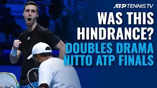 Hindrance? Joe Salisbury & Rajeev Ram Controversial Call in 2021 Nitto ATP Finals Doubles