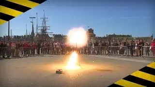 Les Explosions - SHOW - Maker Faire Saint-Malo 2015