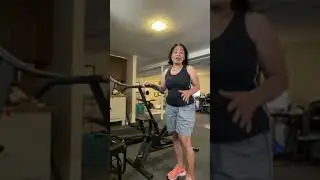 #Short#Exercise Using Health Rider.