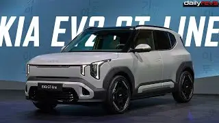 Kia EV2 GT-Line | Ivory Silver Matt | Design Details | Brussels Motor Show !