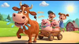 Choo Choo Farm Train &ndash; Who Carries the Animals? | Fun Farm Train Song for Kids | Sing Along