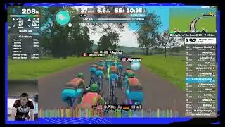 Tour de Zwift stage 2 Long - Knights of the Roundabout (France)