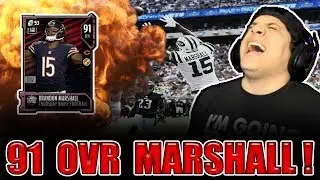 Marshall Bullies DBs! (91 Brandon Marshall Gameplay) - Madden NFL 18 Ultimate Team