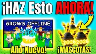 &iexcl;HAZ ESTO YA antes de la ACTUALIZACI&Oacute;N de A&ntilde;o Nuevo en Grow a Garden! 🎇🔥