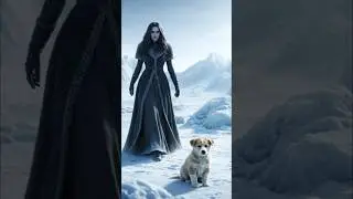 The Puppy Left to Freeze, Saved by an Apple #ai #puppy