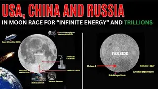 Moon incredible map :   &lsquo;infinite energy&rsquo; or trillions in minerals by 2030!!!