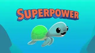 14/50 Earth Day Animal Videos. Green Sea Turtle! Superpower? Super swimmer!