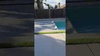 Auto Safety Pool Cover #swimming #waterfall #pool #pentair #safetycover #colorlight #poolrenovation