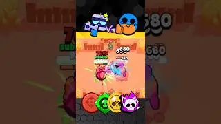 8-Bit vs El primo #brawlstars #shorts #supercell #gaming