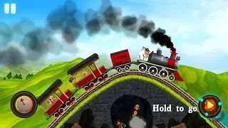 Fun Kids Train Racing - how to drive a train - game for kids