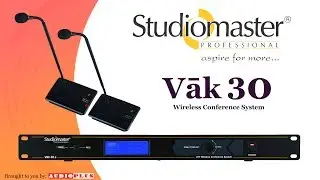 Vāk 30 Wireless Conference System by Studiomaster Professional