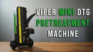 THE NEW VIPER MINI DTG PRETREATMENT MACHINE - FULL VIDEO PRO DIGITAL GEAR
