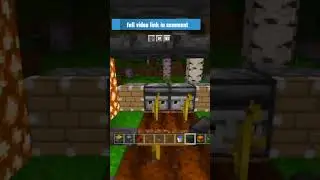 minecraft automatic melon farm, minecraft #minecraftshorts #minecraft