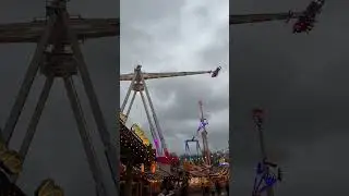 😱 Two Rides Collapsed 😳😱 Just Missed 😳 #shorts #amusementpark #london