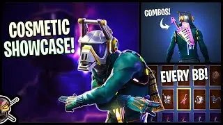 DJ Yonder | Every Back Bling On.. - Fortnite Cosmetics (DOUBLE PEACE)