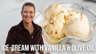 Ice-cream with Vanilla & Olive Oil