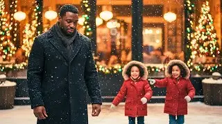 Black Single Dad Got Stood Up on Christmas Eve—Until Twin Girls Said 