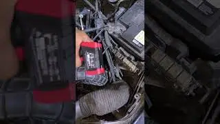 Recalentamiento de cableado y borne de bater&iacute;a #cagua #automobile #taller #mechanic