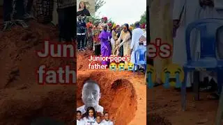 Junior pope's father buried in grand style emotional  moment #celebritynews