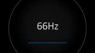 66Hz BASS Frequency BURP (Test Tone)