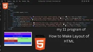 Mastering HTML Layout: Secrets revealed by learnbyshyam
