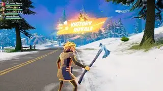 VOX HUNTER SKIN + LEVIATHAN AXE PICKAXE Gameplay In Fortnite Chapter 3 Season 4
