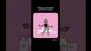 Things you shouldn't put in your mouth #shorts #minus8