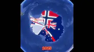 A Brief History of Antarctica #maps #history #historymap