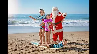 SANTA PHOTOS AT OLD BAR BEACH 2025! 🎅🌊