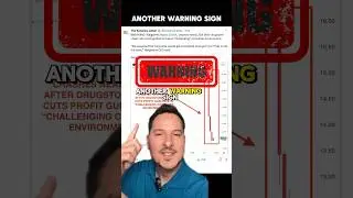 Another warning sign for the economy, Walgreens #economy #walgreens #consumer #profits